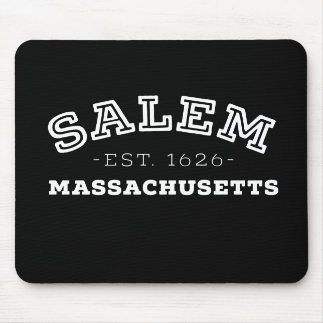 Salem Massachusetts Musmatta (Framsidan)