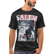 Salem Massachusetts Occult T-Shirt för manar