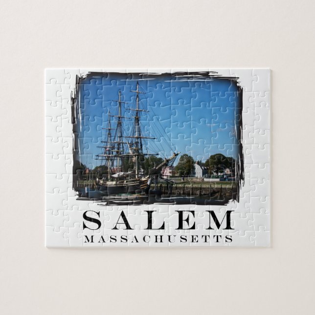 Salem Massachusetts Pussel (Horisontell)