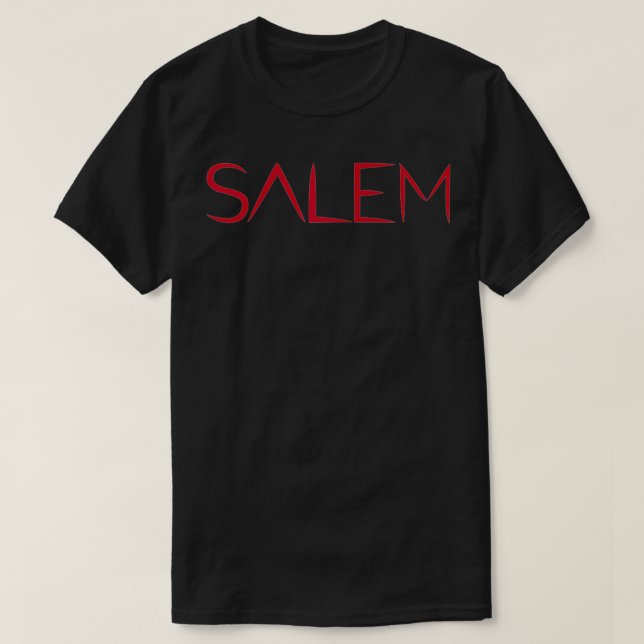 Salem Massachusetts  T Shirt (Design framsida)