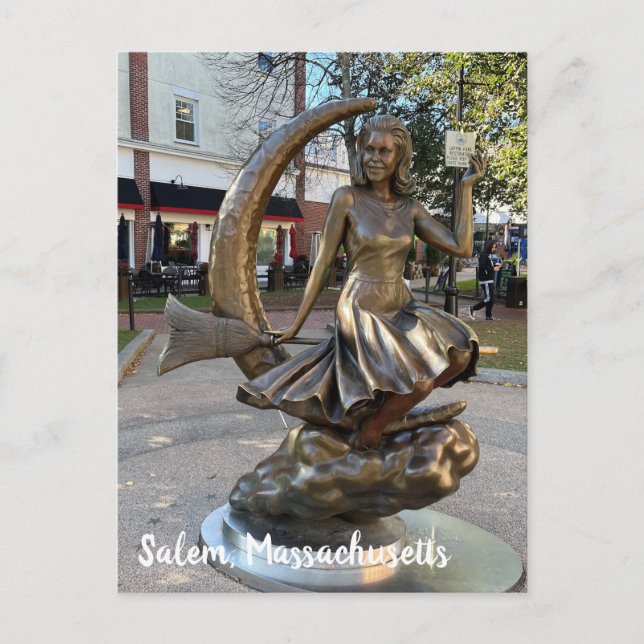 Salem Massachusetts Vykort (Framsida)