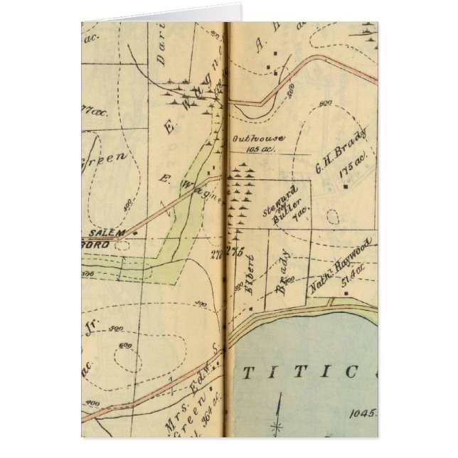 Salem, New York 2 Hälsningskort (Framsidan)