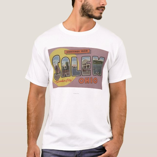 Salem Ohio (Quakerstaden) Tee (Framsida)