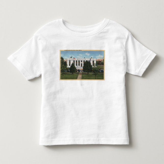 Salem OregonPost kontor ViewSalem, ELLER T Shirt (Framsida)