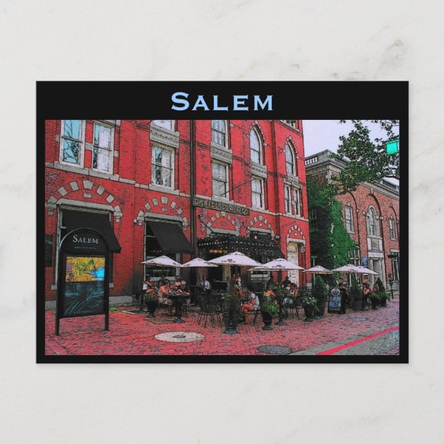 Salem Postcard Vykort (Framsida)