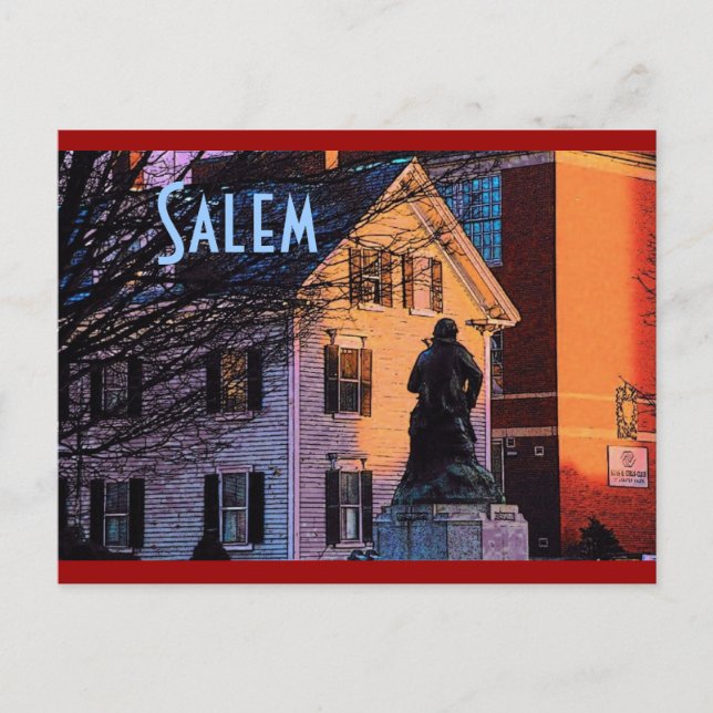 Salem Postcard Vykort (Framsida)