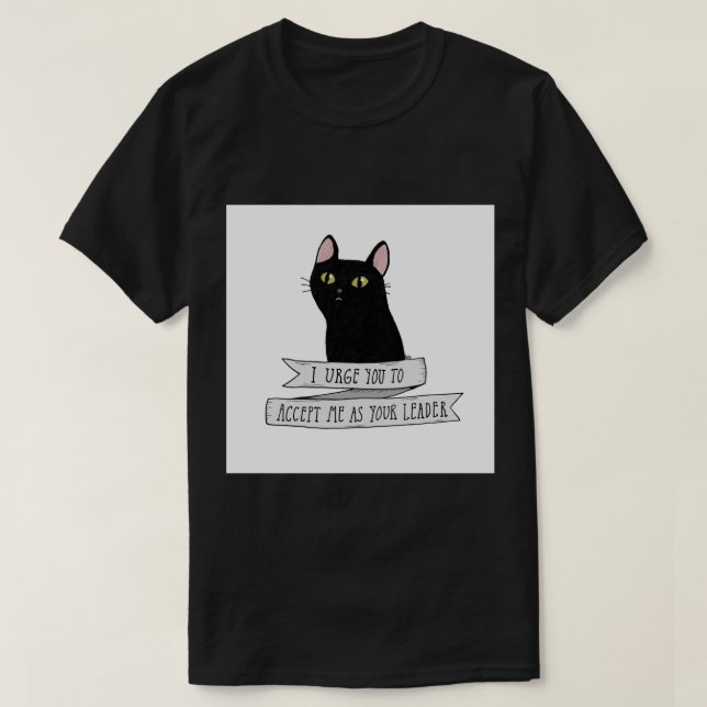 Salem Saberhagen - citat av svart katt T Shirt (Design framsida)