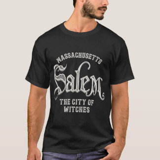 Salem the City of Witches Massachusetts T Shirt