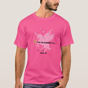 Salem Unicorn "Jag är här för de Legendary Myths" T Shirt