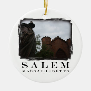 Salem vakt julgransprydnad keramik