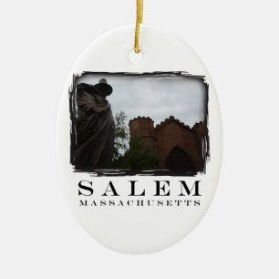 Salem vakt julgransprydnad keramik
