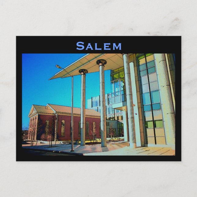 Salem vykort (Framsida)