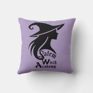 Salem Witch Academy Halloween Wiccan Witches Kudde