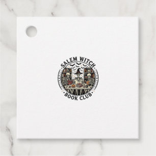 Salem Witch Bokklubb Vintage Skelett Halloween S Gåvor Etiketter