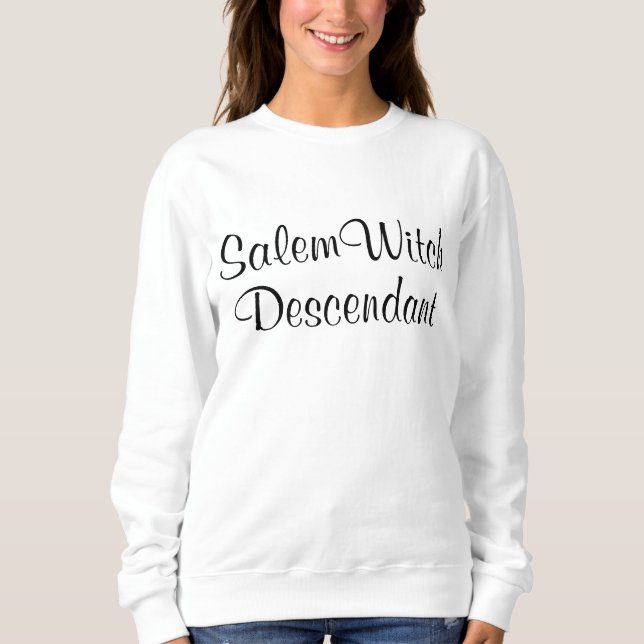 Salem Witch Descendants Broar Bishop T Shirt (Framsida)
