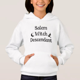 Salem Witch Descendants Girls Hoodie T Shirt