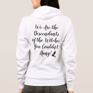 Salem Witch Descendants Zip-up T Shirt