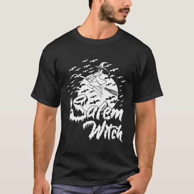 Salem Witch Halloween Witches Costume for Mom T Shirt (Framsida)