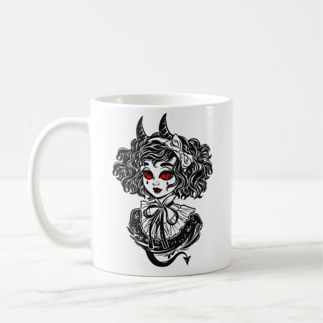 Salem Witch | HAPPY HALLOWEEN Kaffemugg (Vänster)