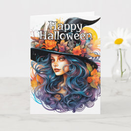 Salem Witch | HAPPY HALLOWEEN Kort