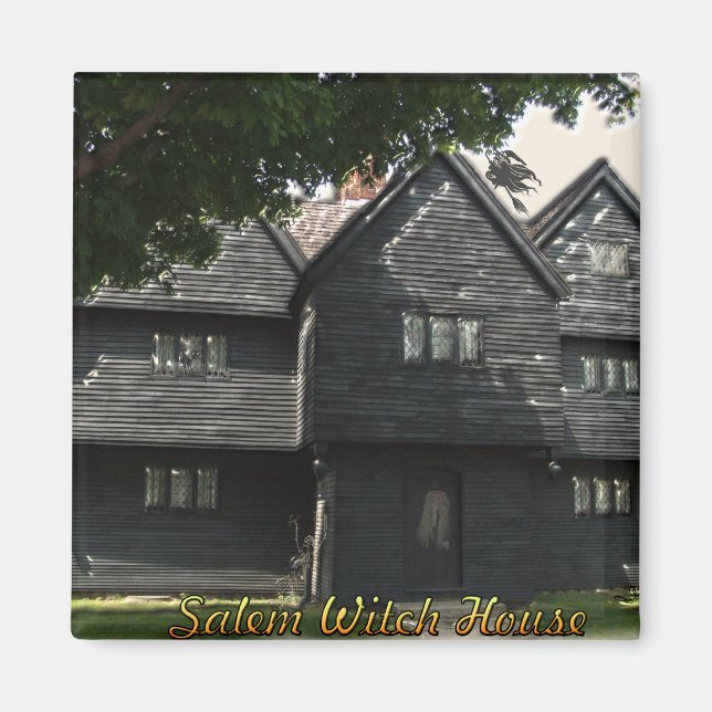 Salem Witch House Magnet (Framsidan)