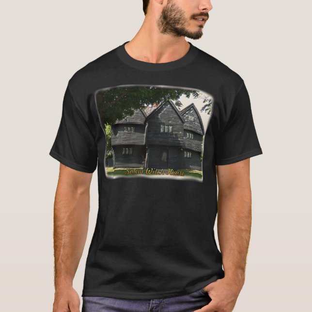 Salem Witch House Shirt - Hoody Tee Shirt (Framsida)