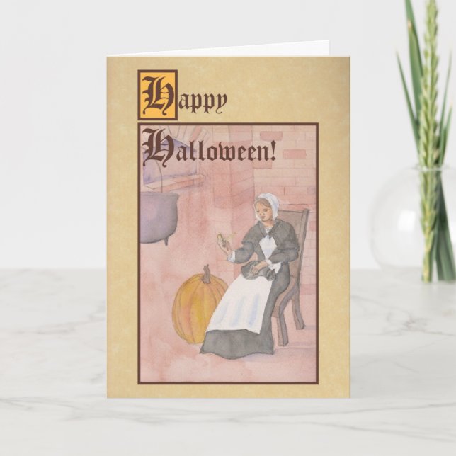 Salem Witch-kort Kort (Framsida)