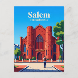 Salem Witch Museum USA Vykort