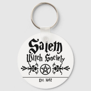 Salem Witch Society Keychain Nyckelring