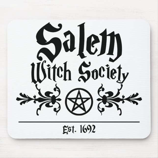 Salem Witch Society Mousepad Musmatta (Framsidan)
