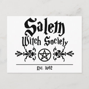 Salem Witch Society vykort