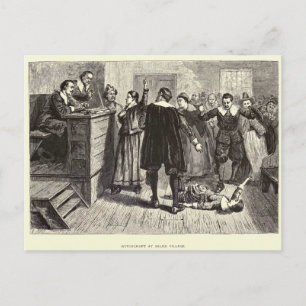 Salem Witch Trials Vykort
