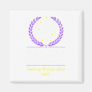 Salem Witch Universiteten träning Halloween Women Magnet