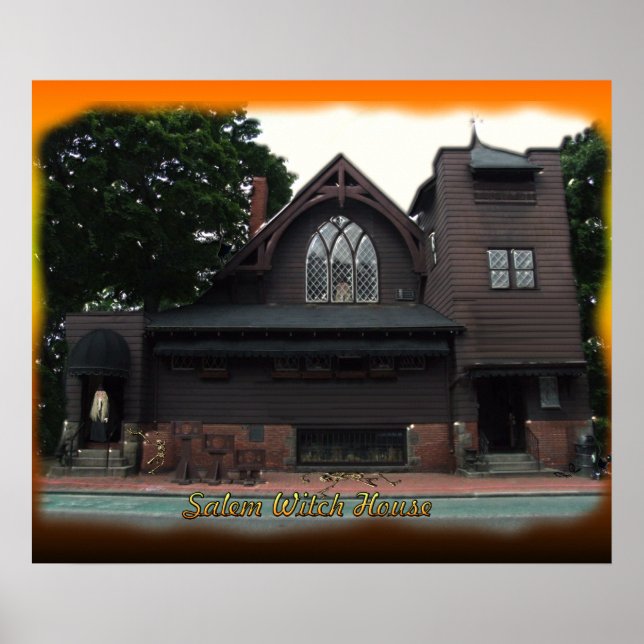 Salem Witches House Poster (Framsidan)