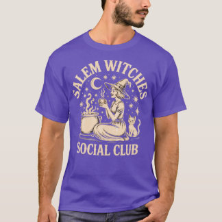 Salem Witches Social Klubb T Shirt