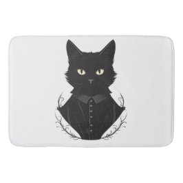 Salem's Enchanted Black Cat Badrumsmatta