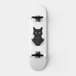 Salem's Enchanted Black Cat Mini Skateboard Bräda 18,5 Cm