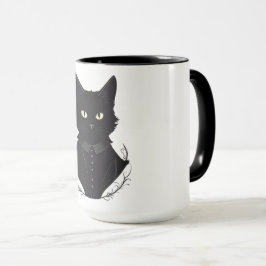 Salem's Enchanted Black Cat Mugg