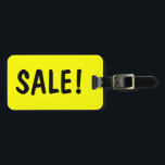 Salen undertecknar bagagemärkren för hänger lös bagagebricka<br><div class="desc">Salen undertecknar bagagemärkren för hänger lös och rolig prislappdesign för resväska.</div>