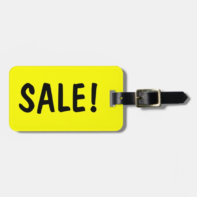 Salen undertecknar bagagemärkren för hänger lös bagagebricka (Horisontell Framsida)