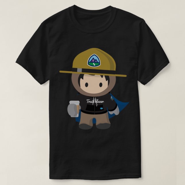 Salesforce Astro - Salesforce remblazer- Salesfo T Shirt (Design framsida)