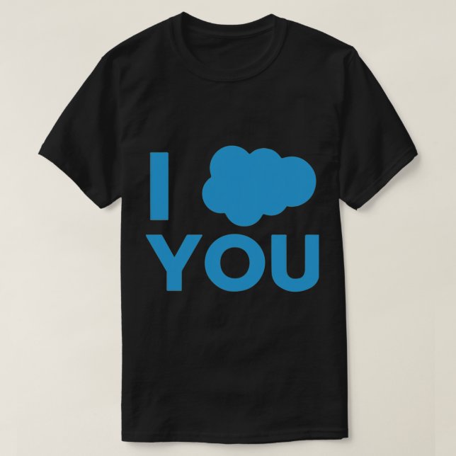 Salesforce Salesforce Salesforce T Shirt (Design framsida)
