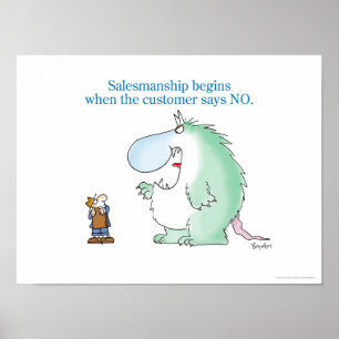 SALESMANSHIP poster av Sandra Boynton