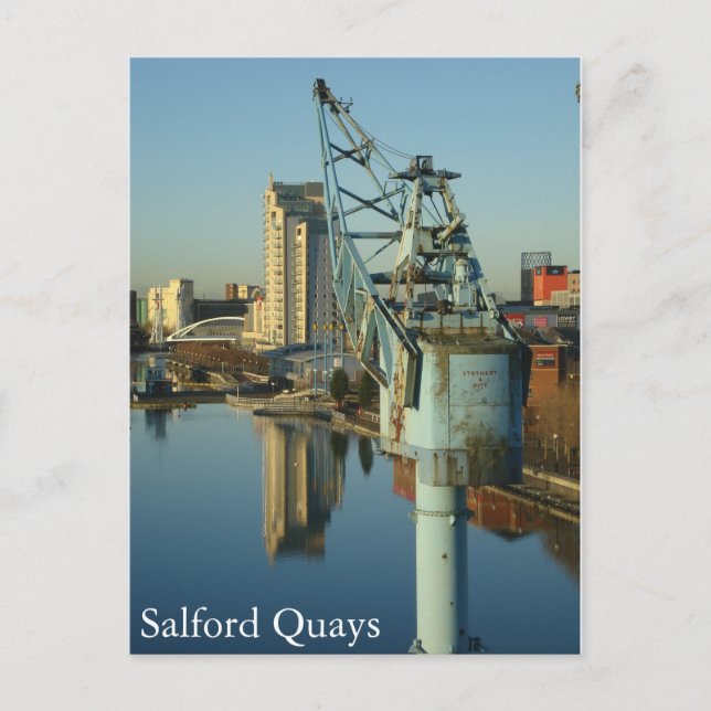 Salford Quays Vykort (Framsida)