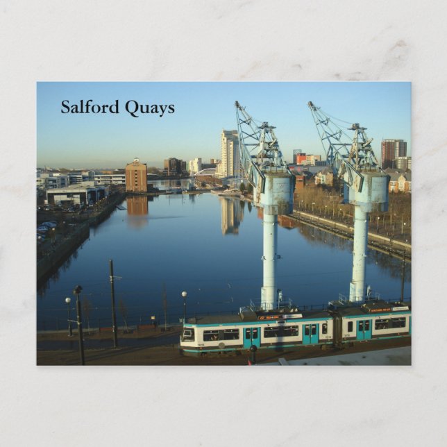 Salford Quays Vykort (Framsida)