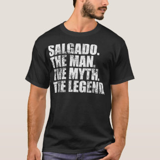 Salgado-familjen namn Salgado, efternamn Salga T Shirt