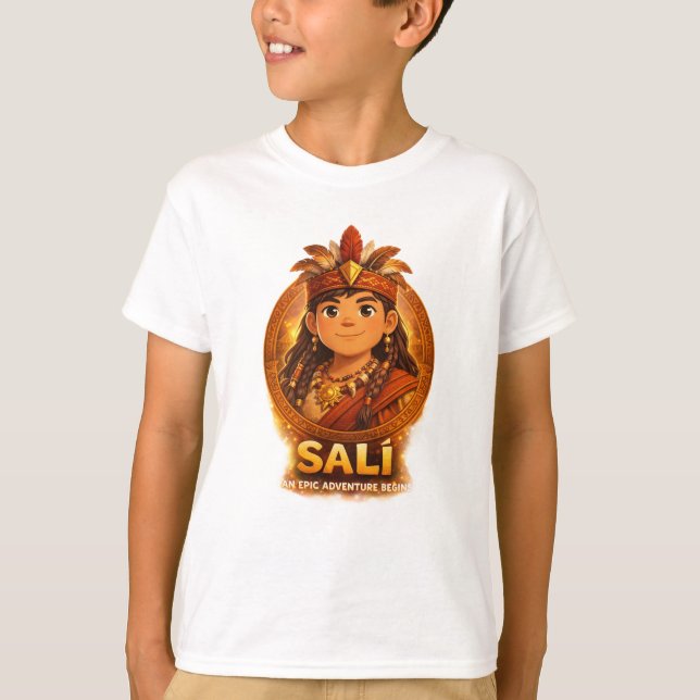 Sali - Resan Börjar (barnversion) T Shirt (Framsida)