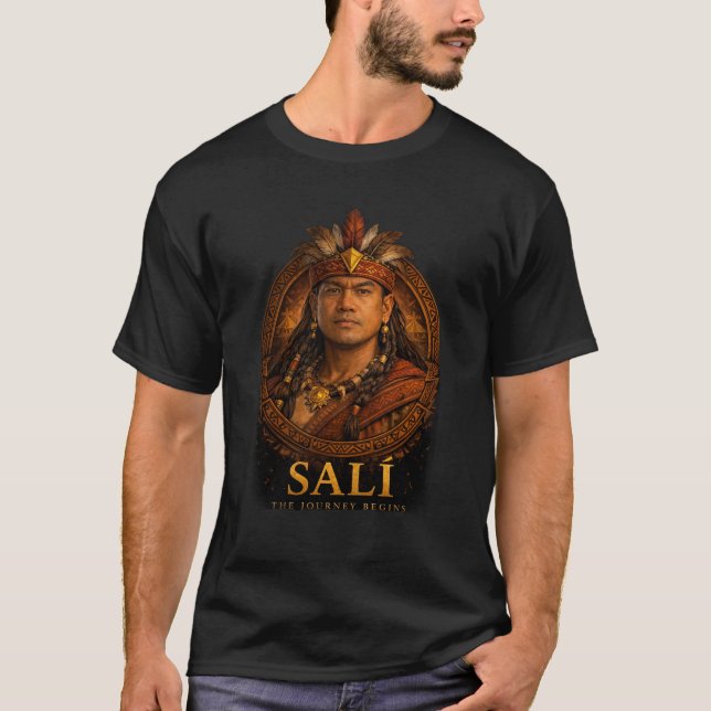 Sali- Resan Börjar Warrior T-shirt Herr (Framsida)