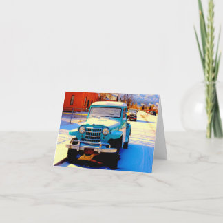 "Salida, CO Morgon"-anteckningskort Kort