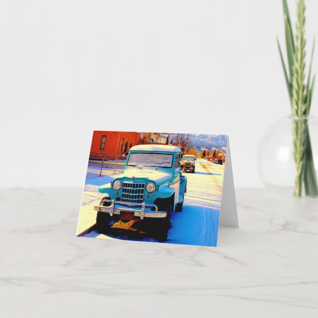 "Salida, CO Morgon"-anteckningskort Kort (Framsida)